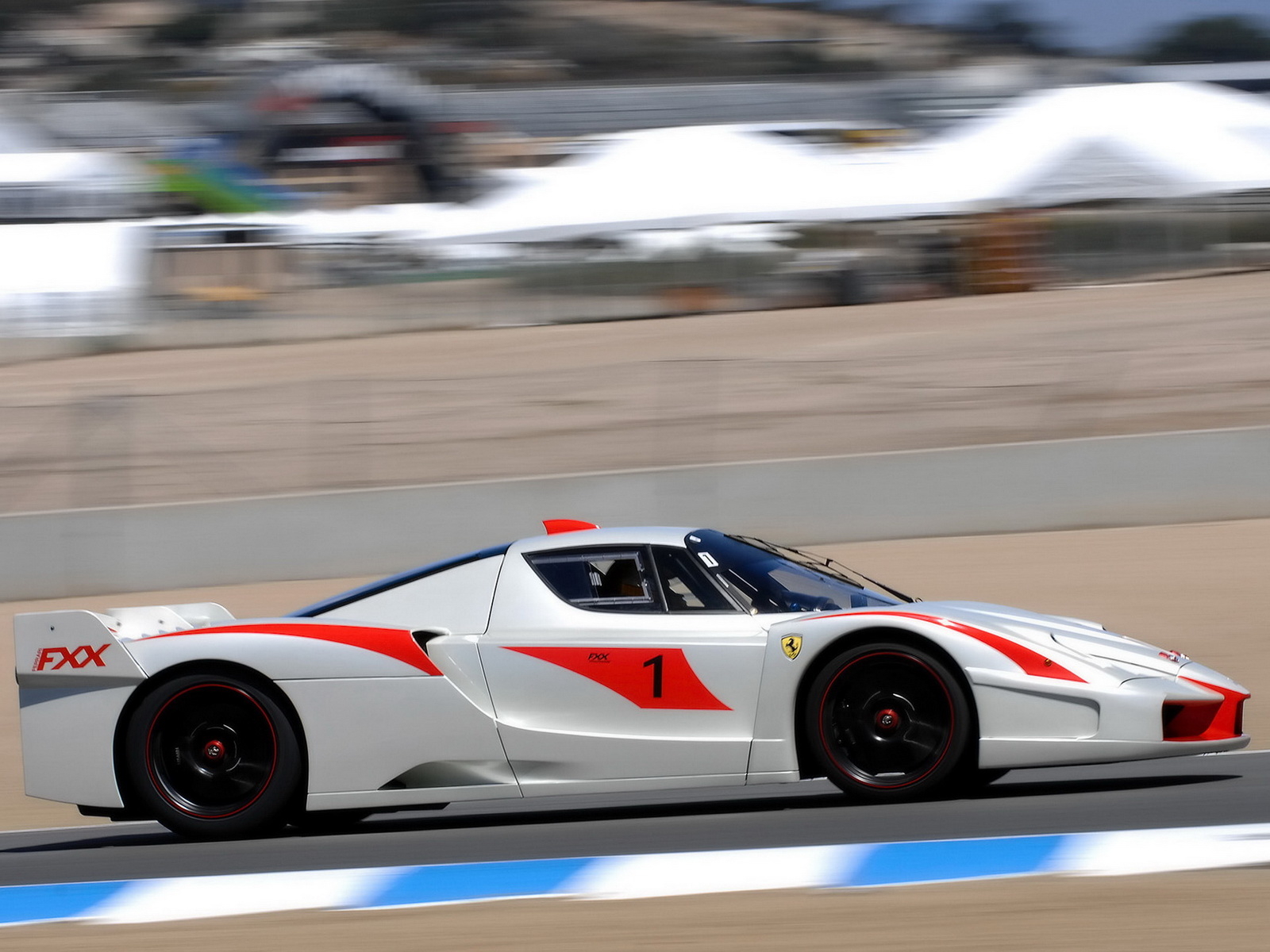 Феррари FXX на гонке