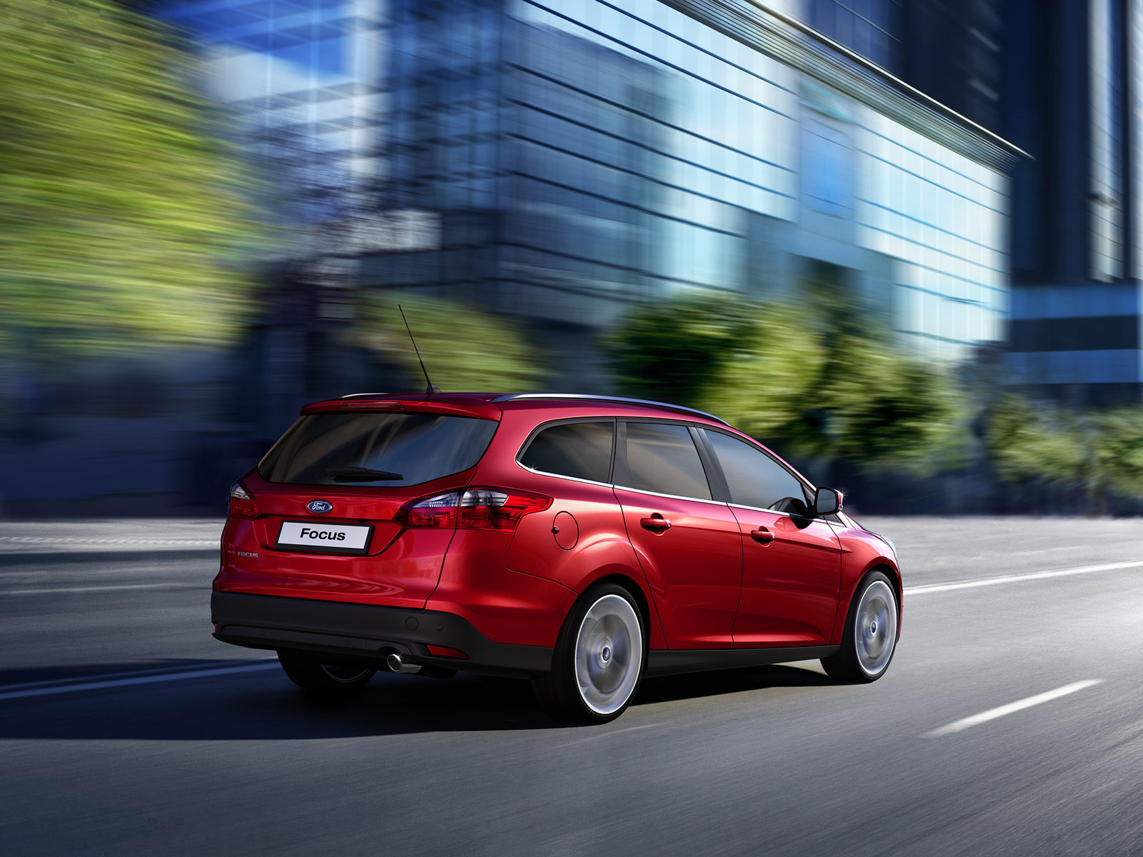 Ford Focus Estate. Место обитания - город