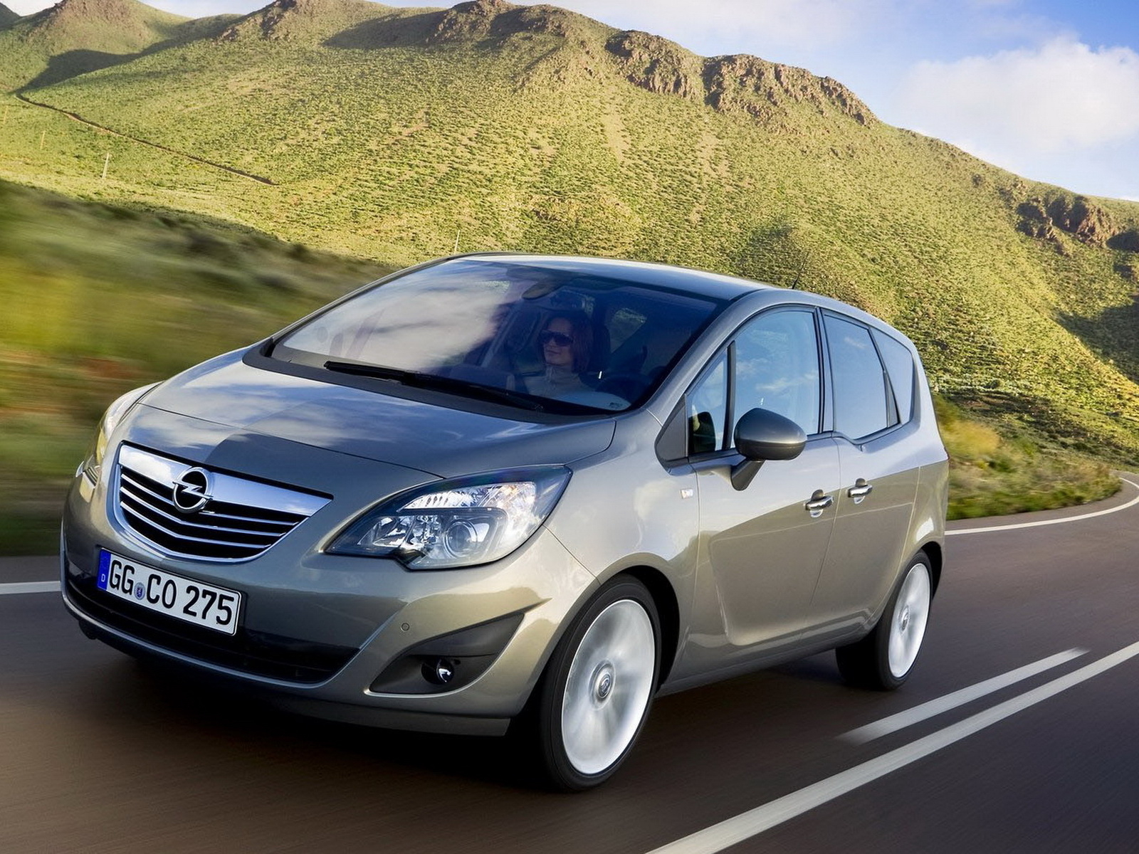 Прогулка на Опель Мерива