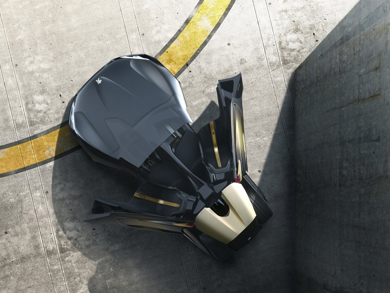 Пежо-EX1 Концепт