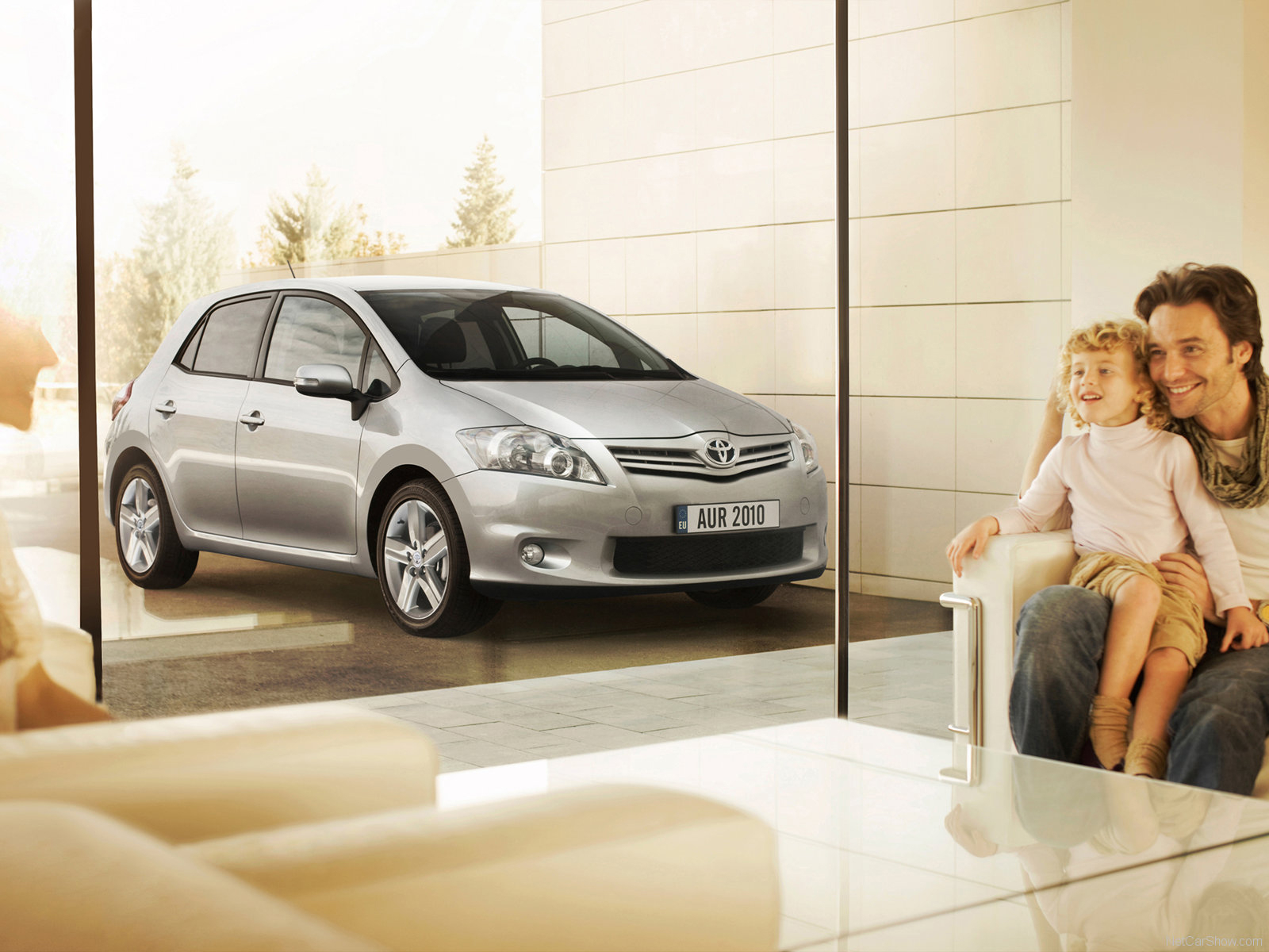 Toyota Auris возле дома