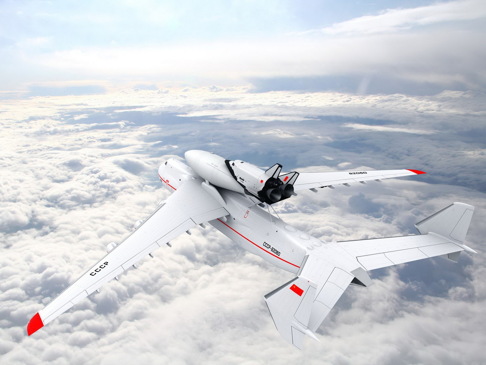 Подъем челнока