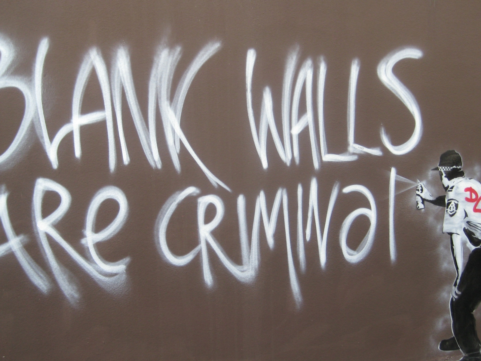 Граффити Бэнкси