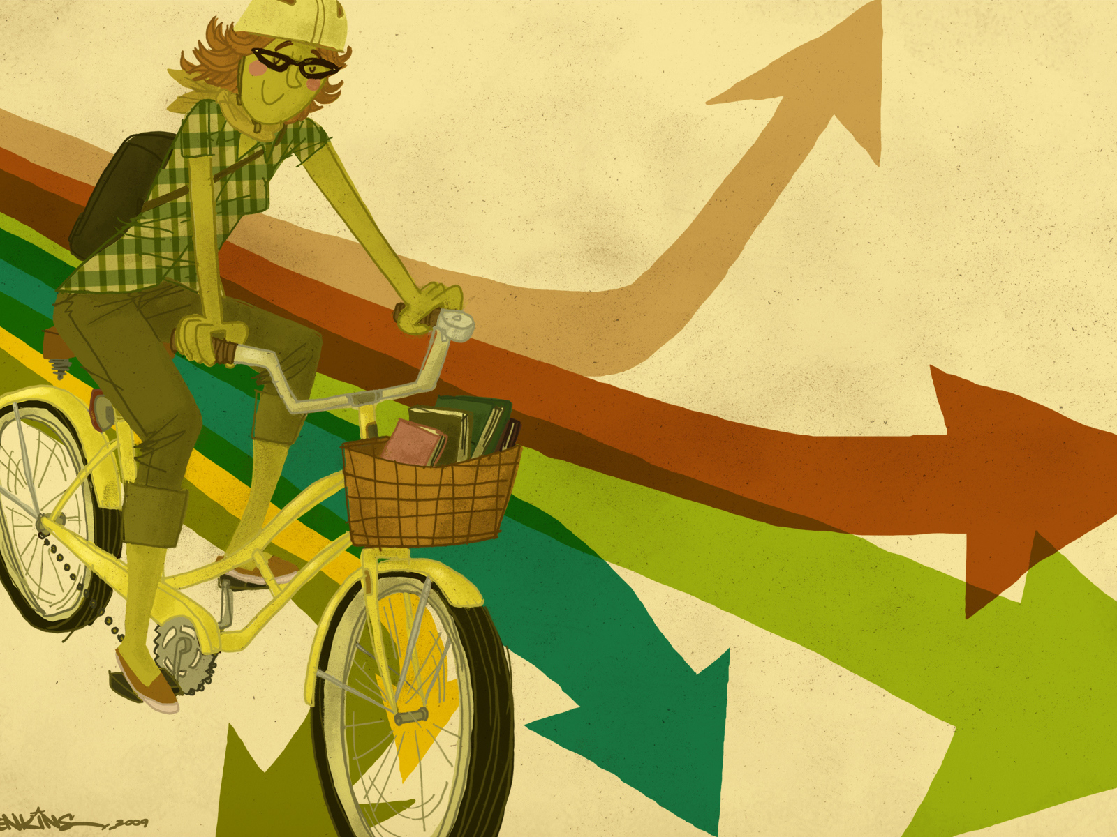 Поездка на велосипеде