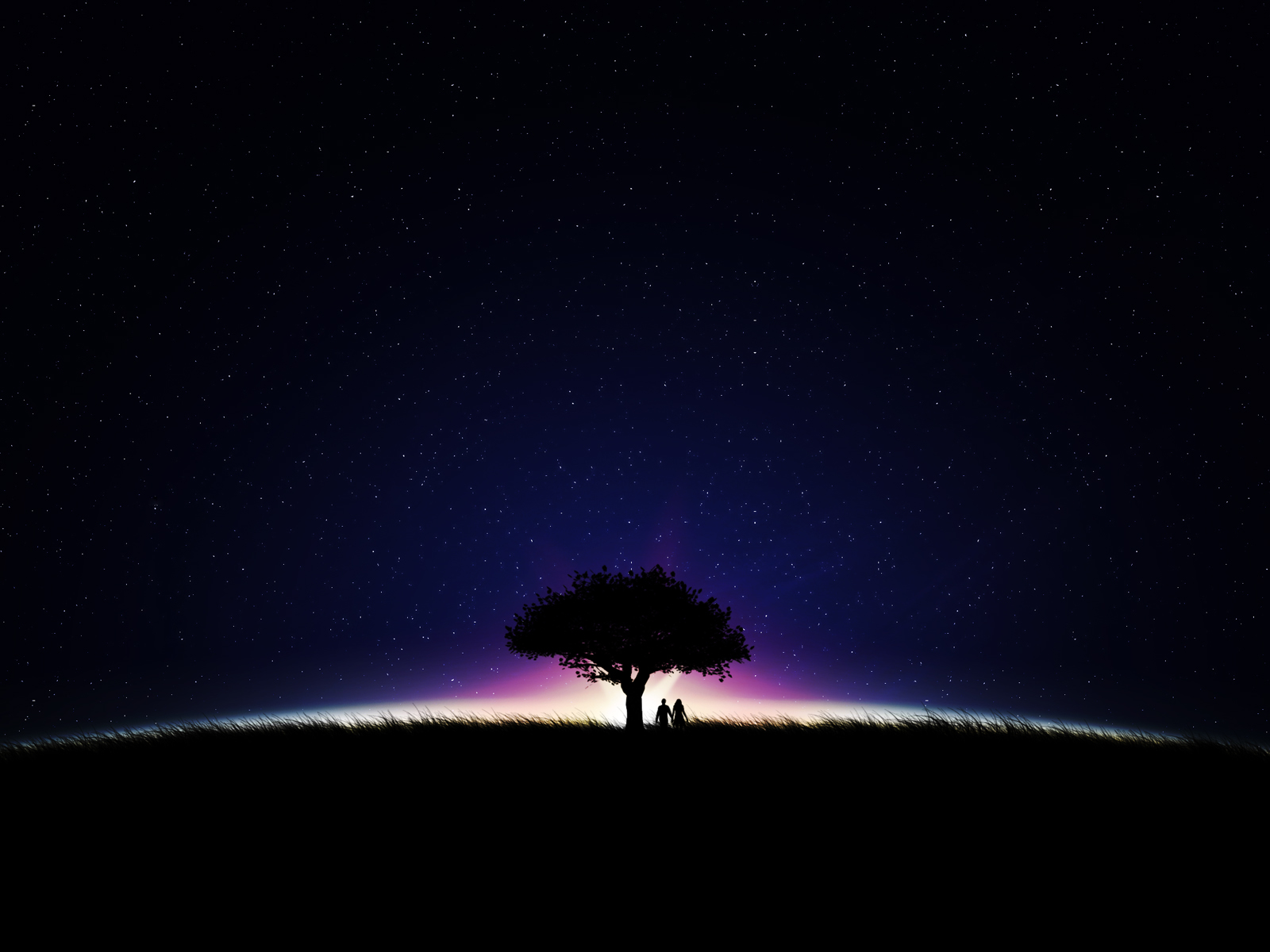 Звезды на ночном небе