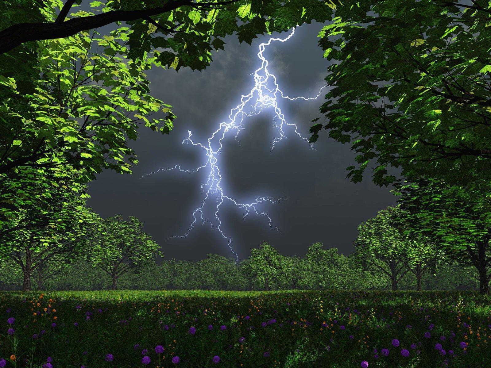 Гроза гром и молния