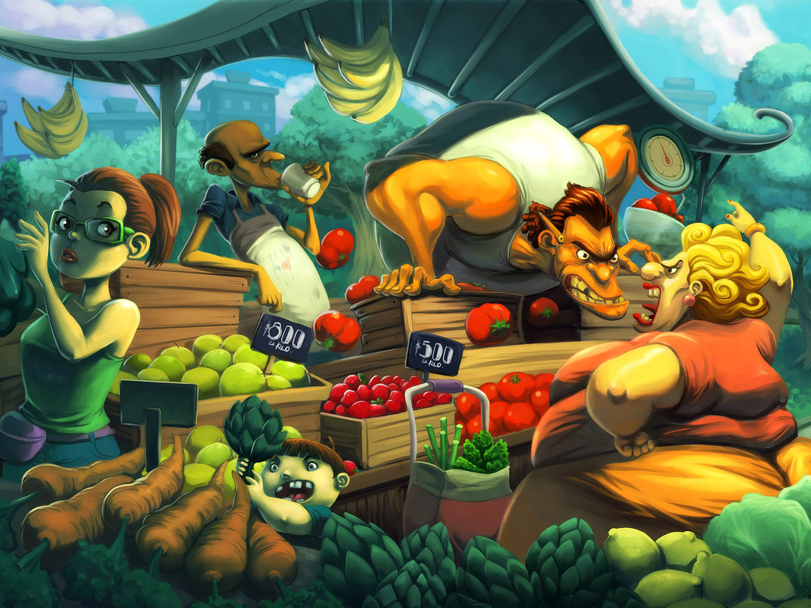 Овощная лавка