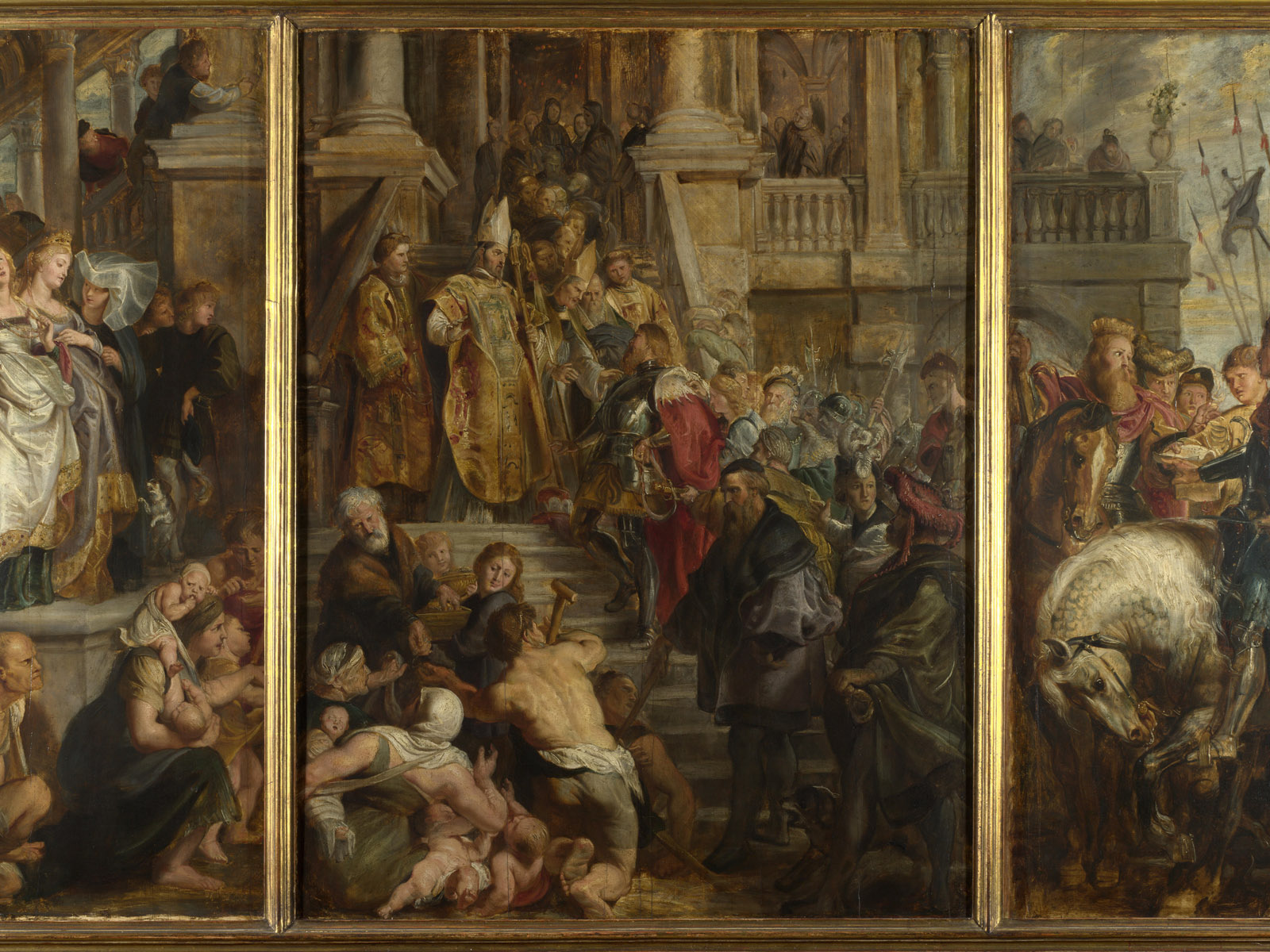 Картина из трех частей