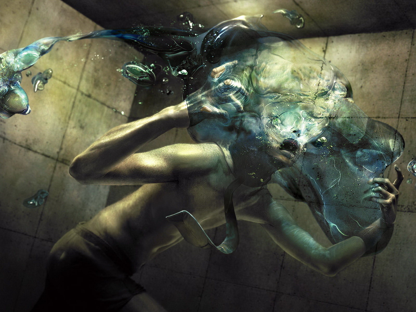 Человек-вода