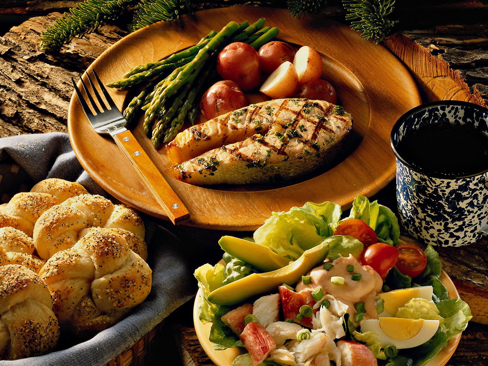 Обед на природе