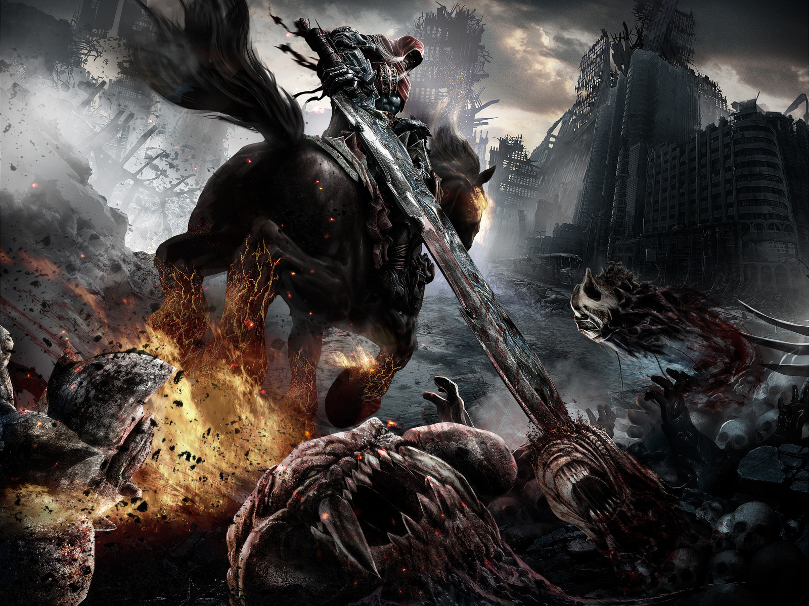 многообещающий экшен Darksiders