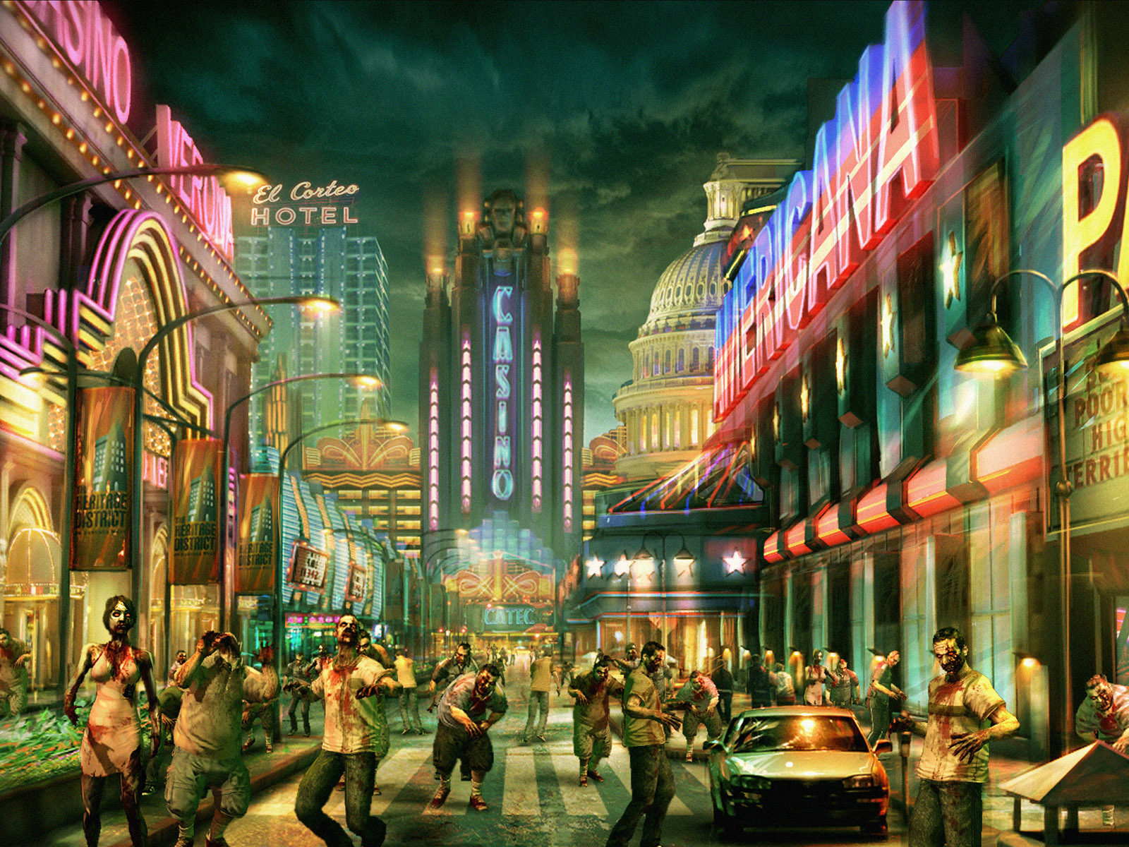 Игра с зомби