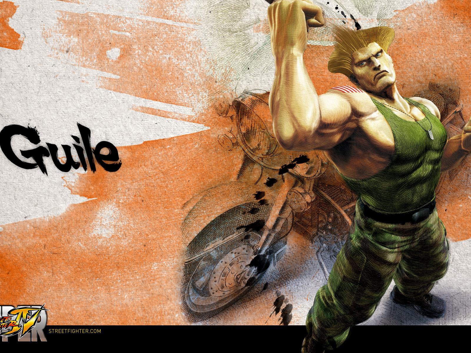 Guile Street Fighter 4 файтинг