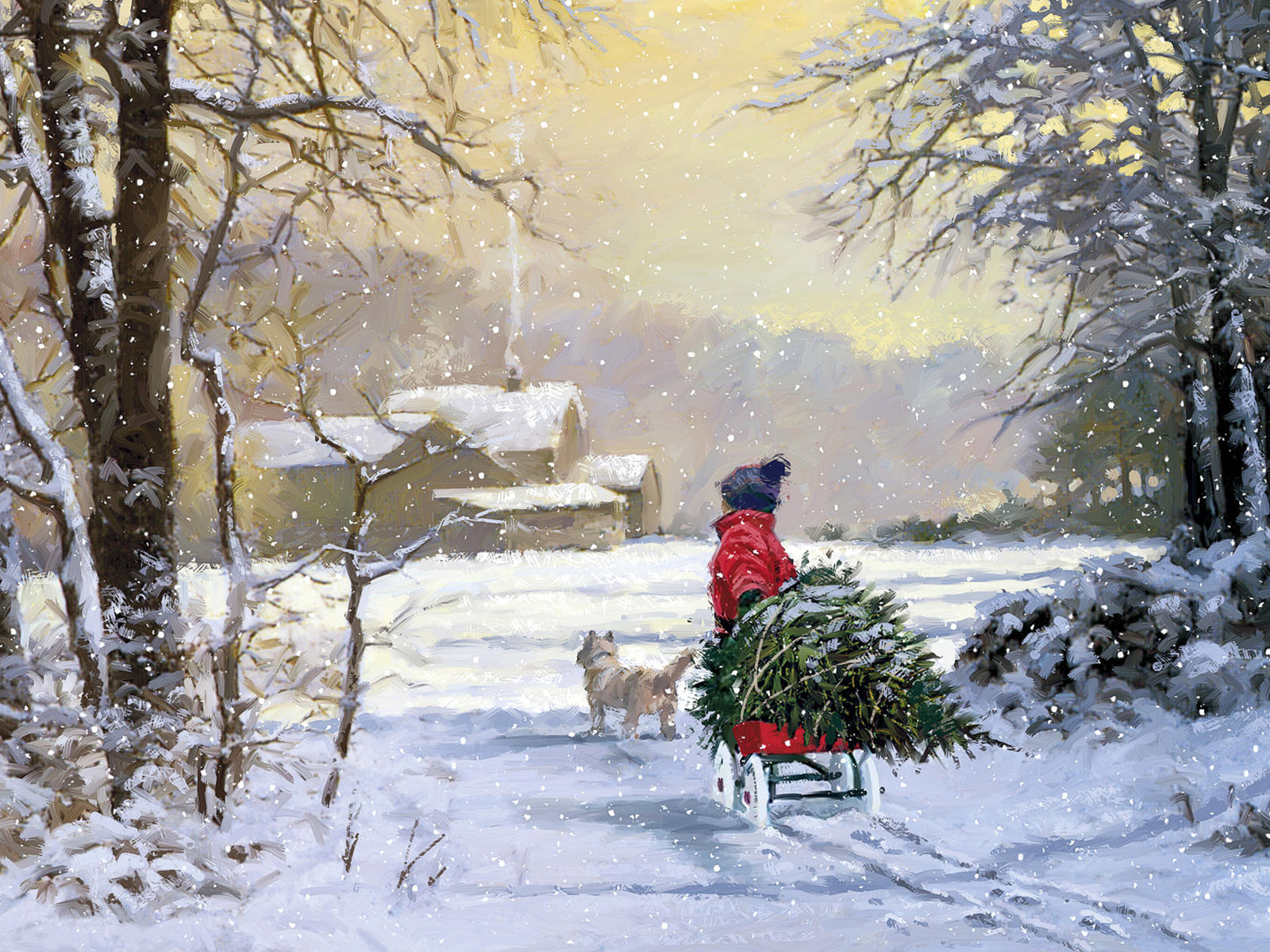 Елка к Рождеству