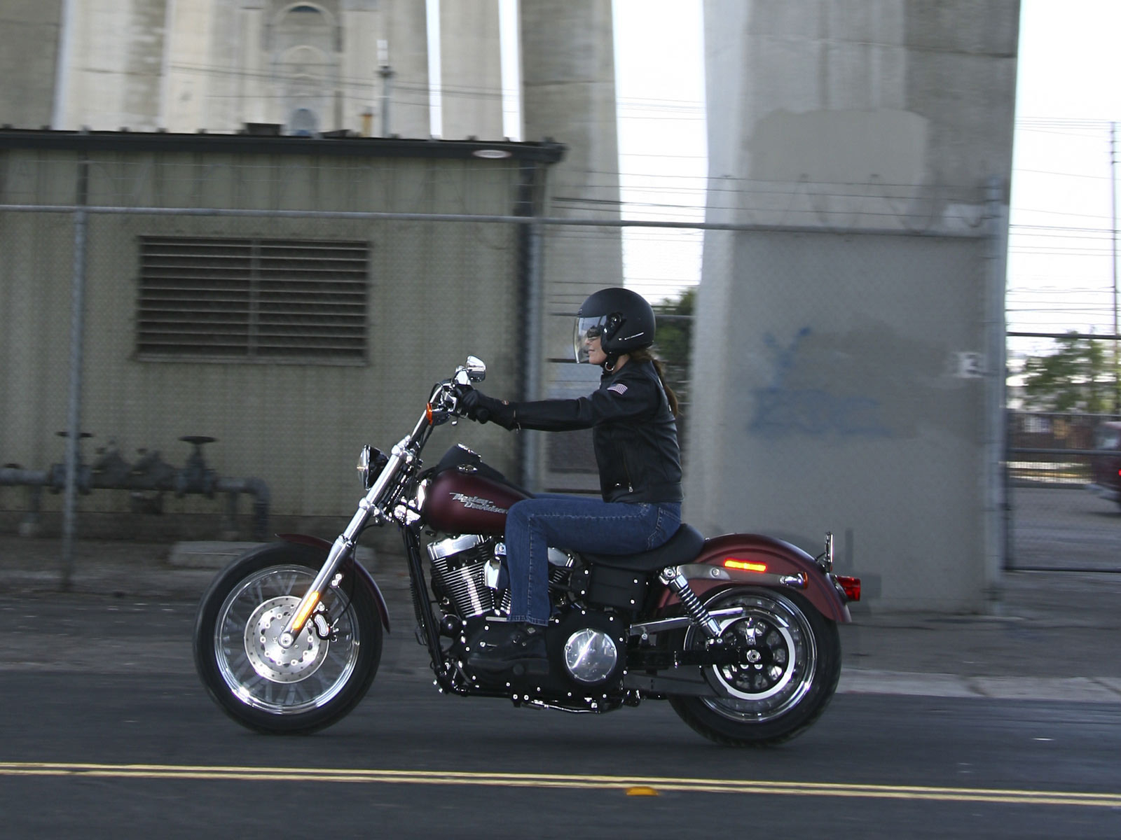 классический Харлей Девидсон FXDB