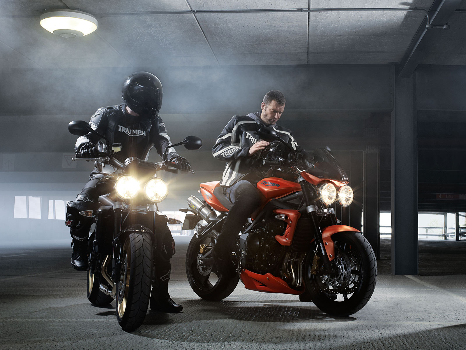 Новый байк Триумф Speed Triple