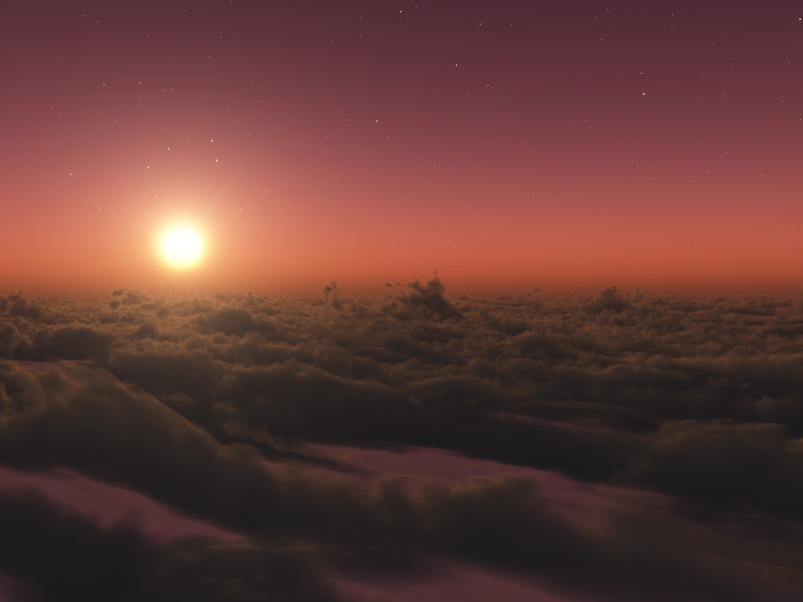 Над облаками, Стратосфера