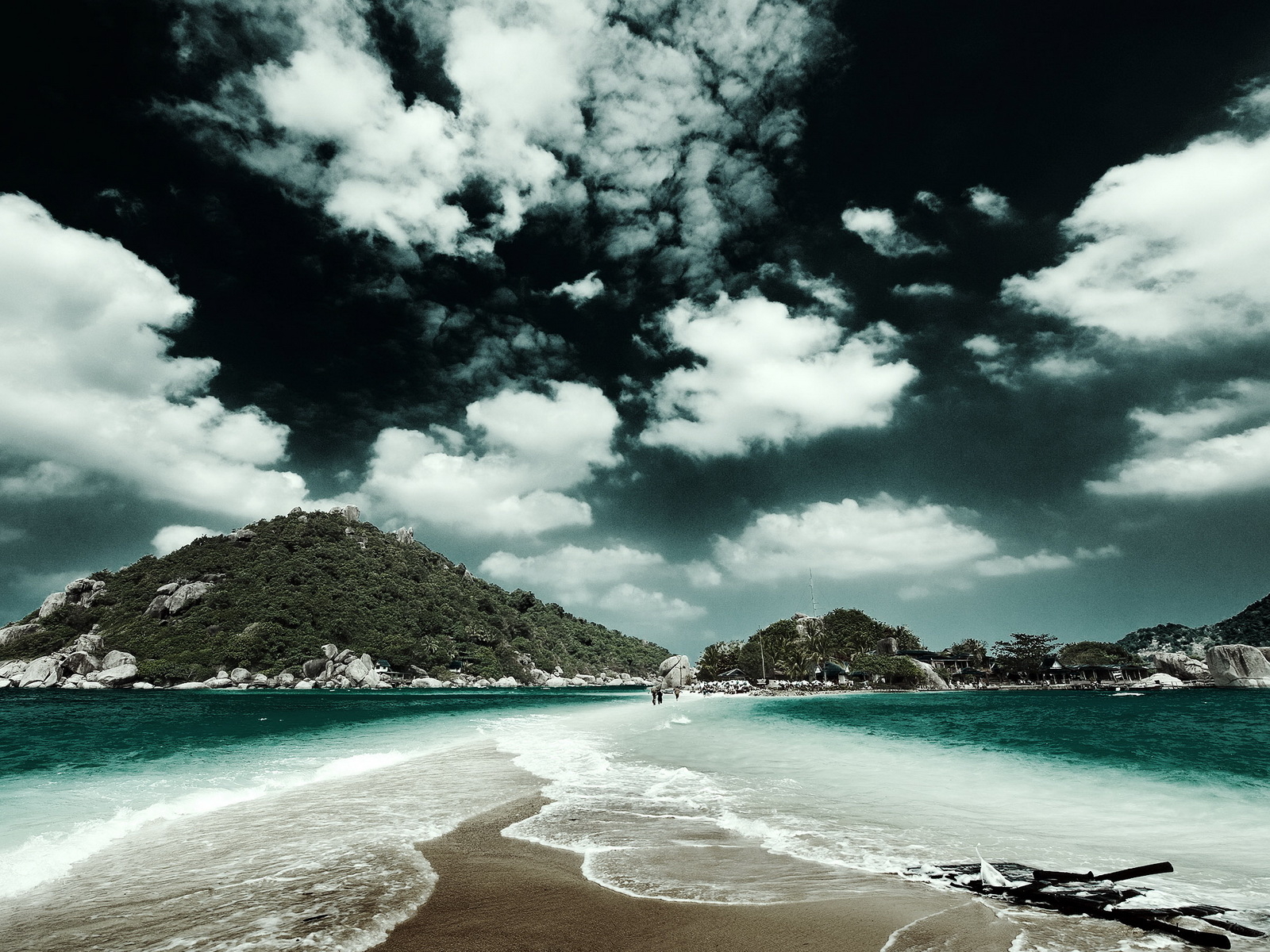 Мелководье между островами