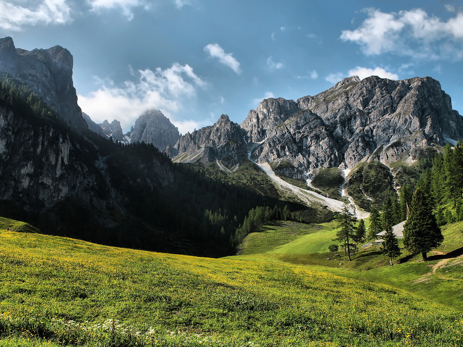 Крутые горы