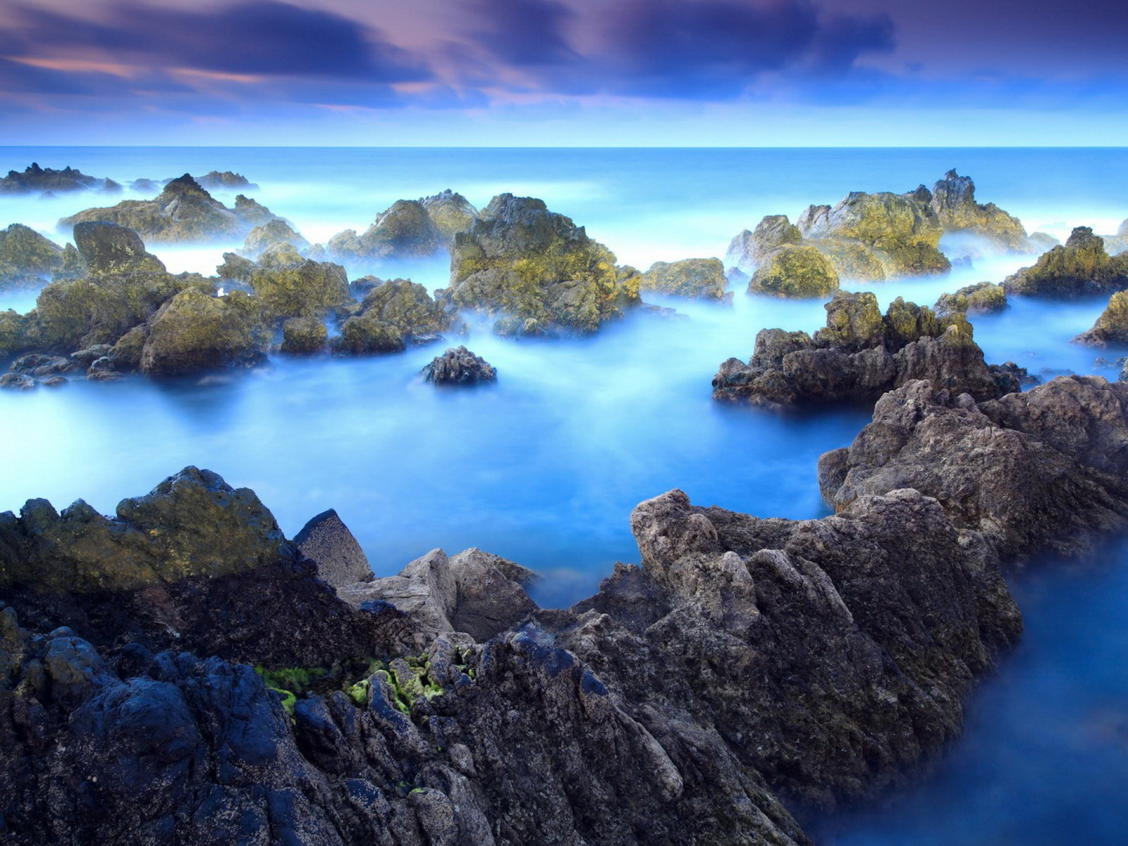 Рифы в тумане