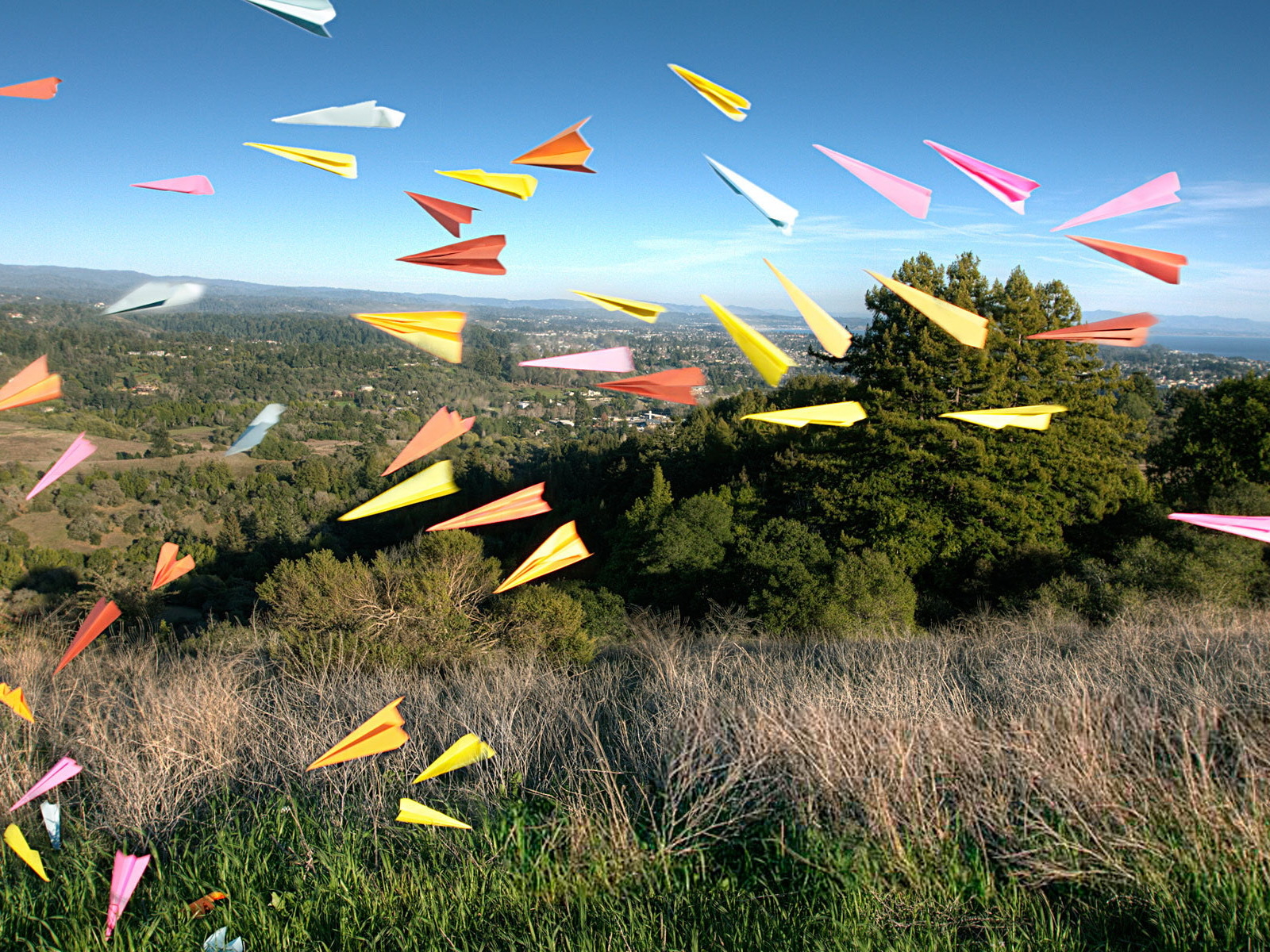 Бумажные самолетики