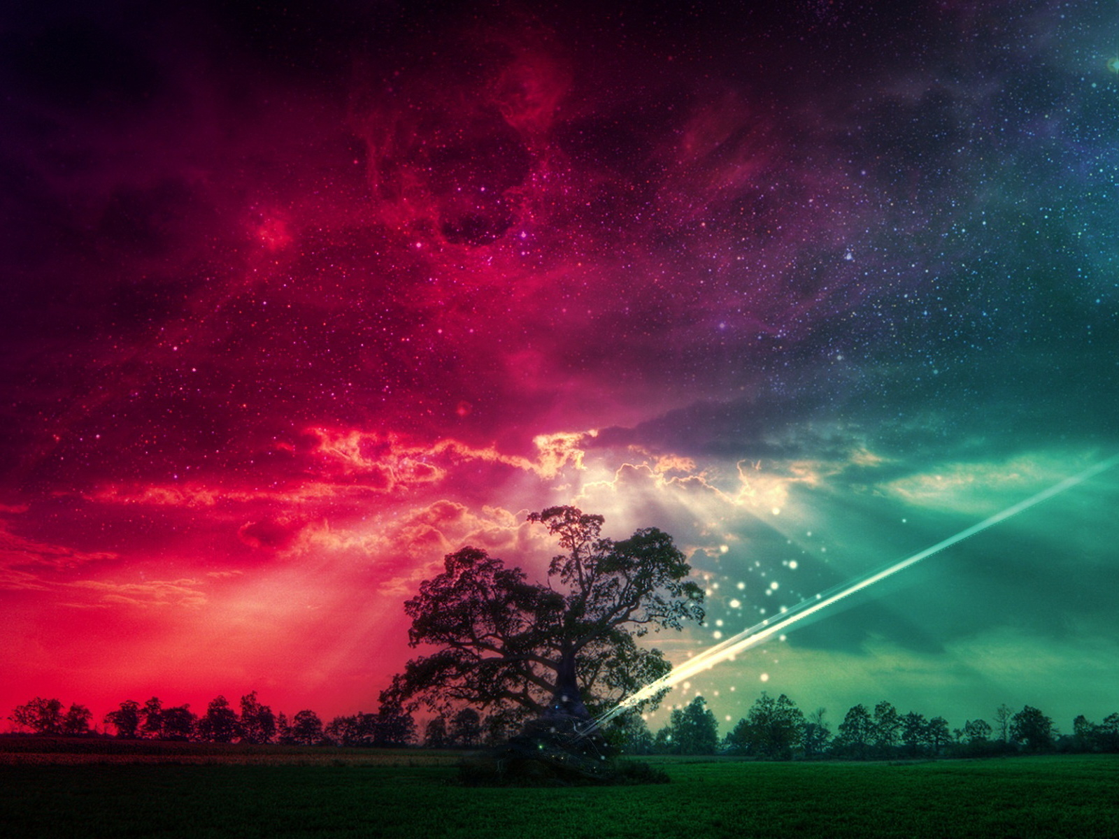 Необычный рассвет