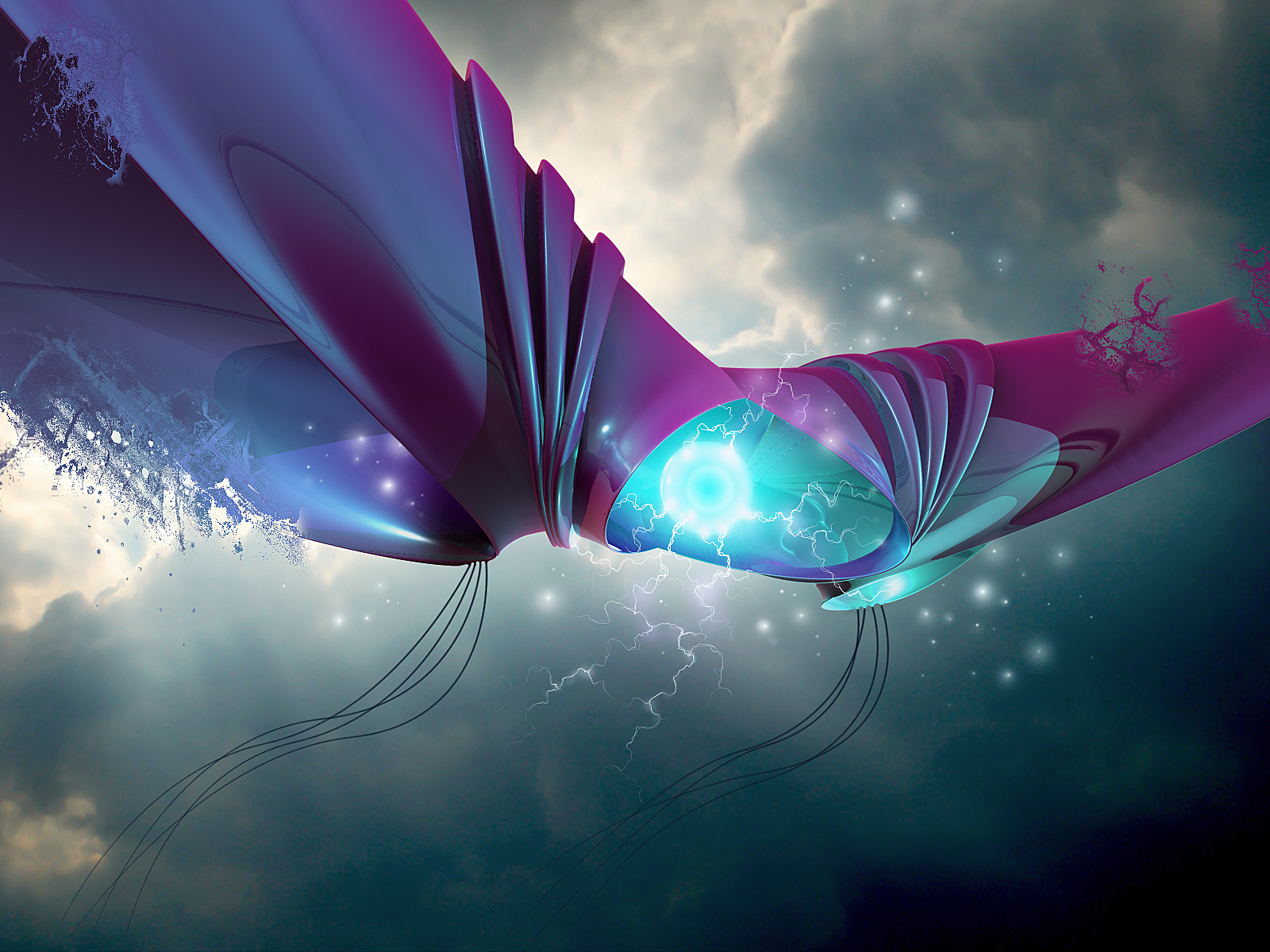 Разряд молнии