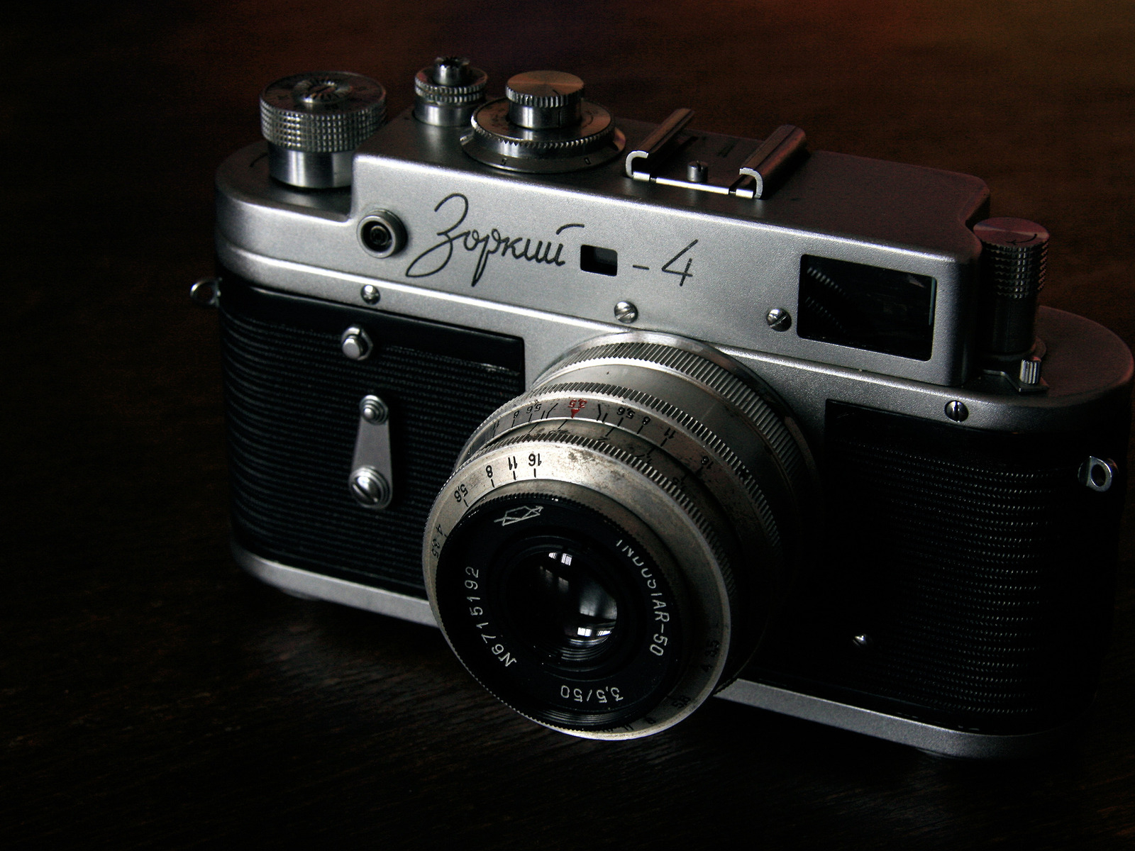 Старый фотоаппарат