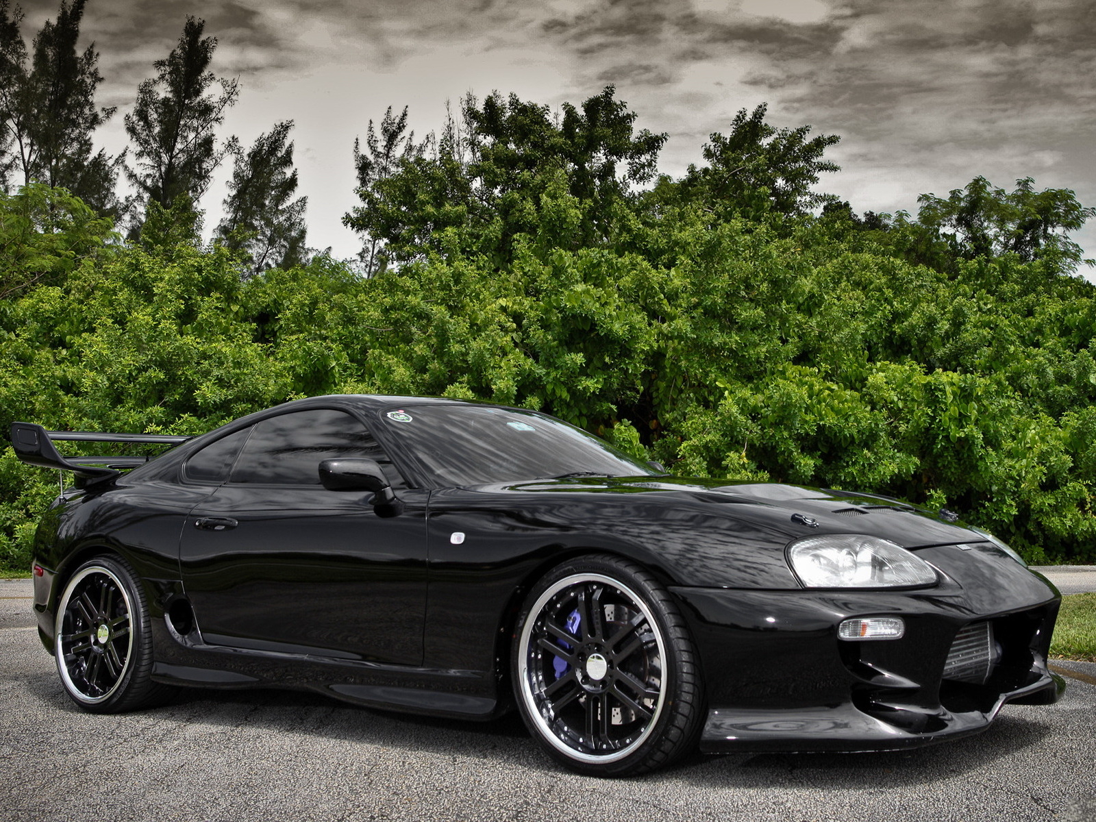 Toyota Supra black