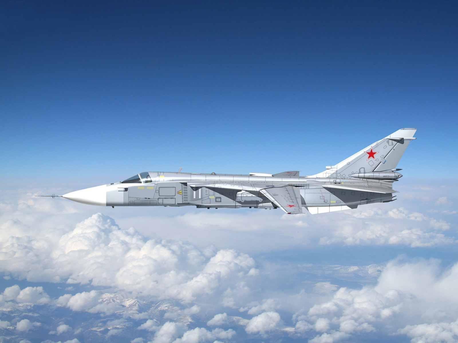 бомбардировщик СУ-24