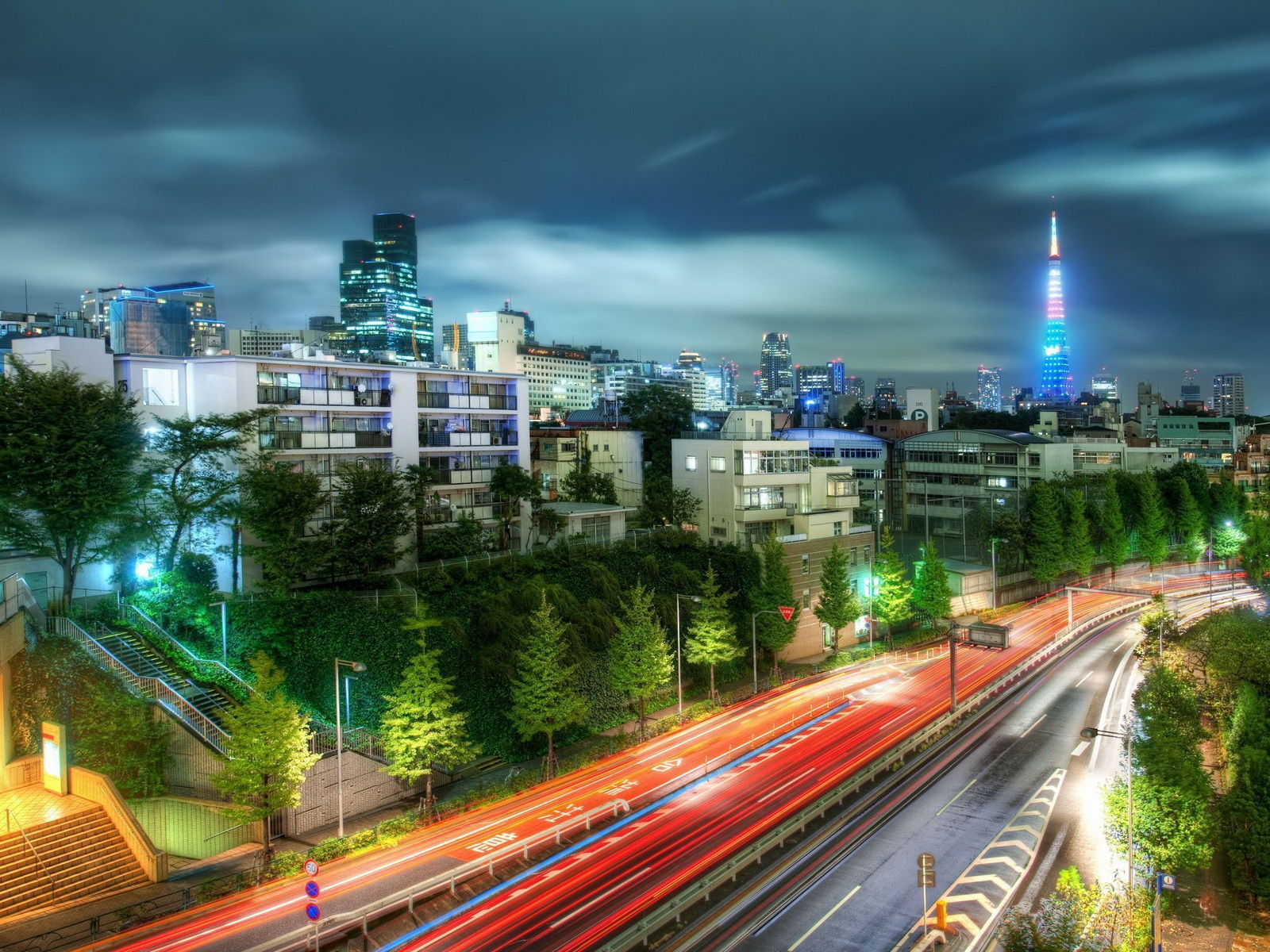 ночной Токио