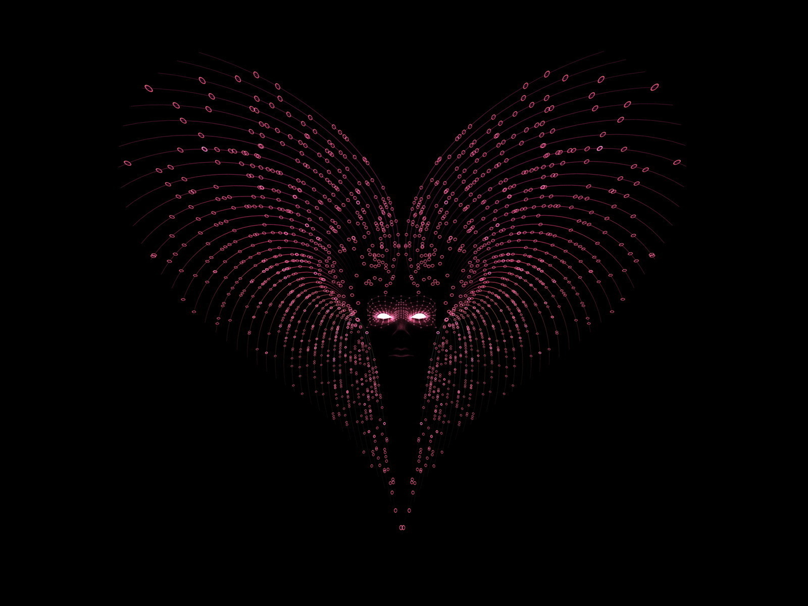 Маска в темноте