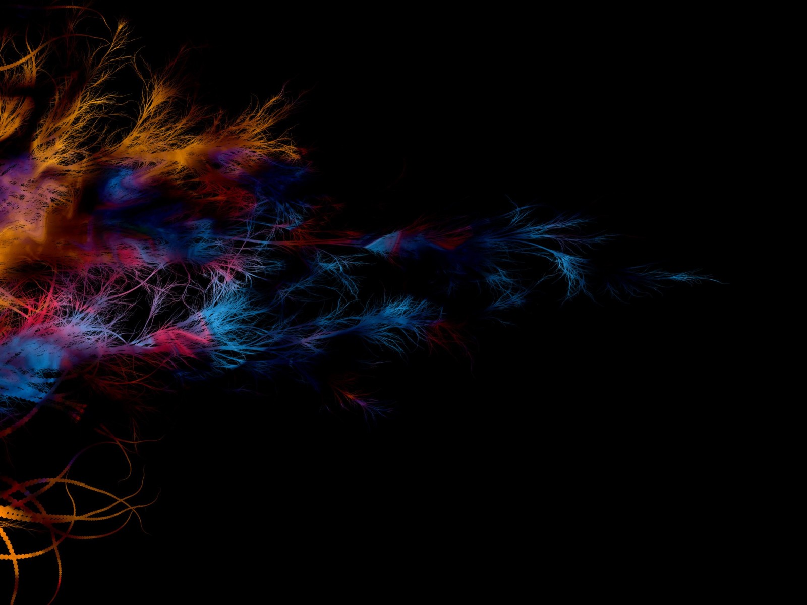 Цветные перья