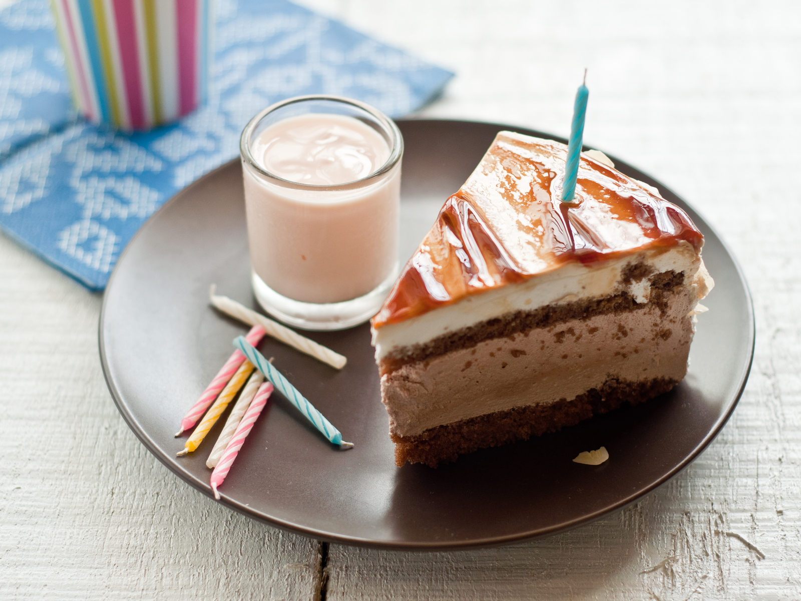 Кусочек праздничного торта