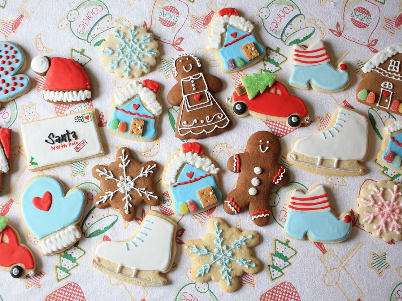 Фигурки из печенья