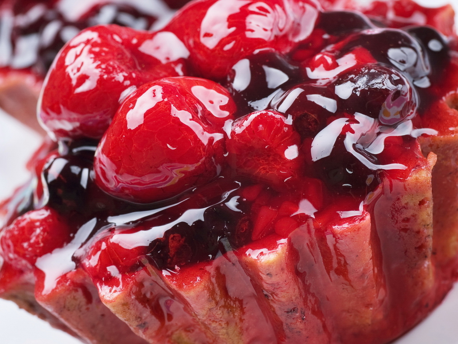 Фруктовое пирожное