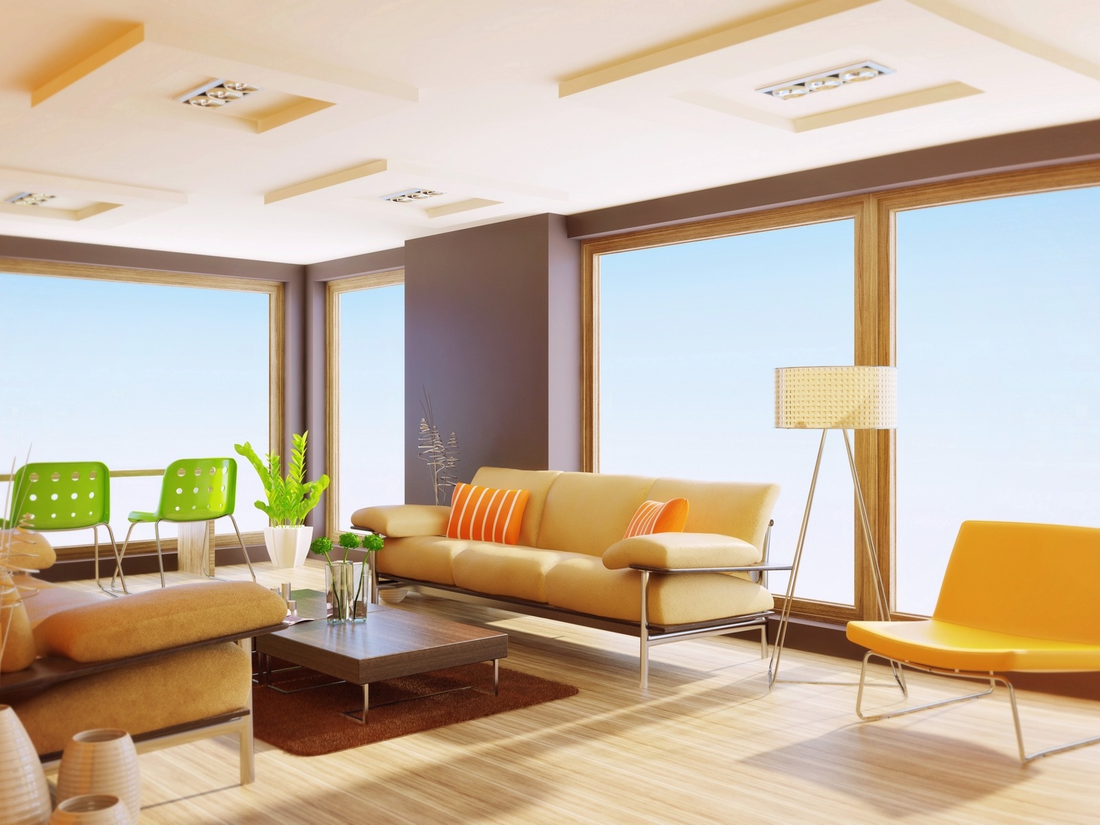 Интерьер гостиной