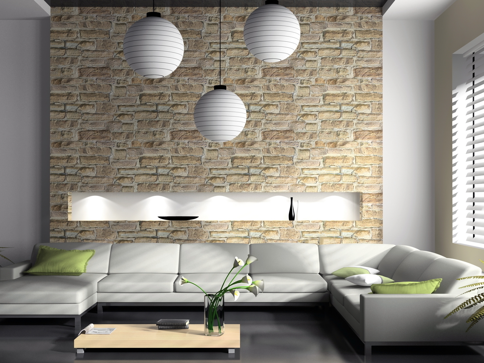 Софа и столик