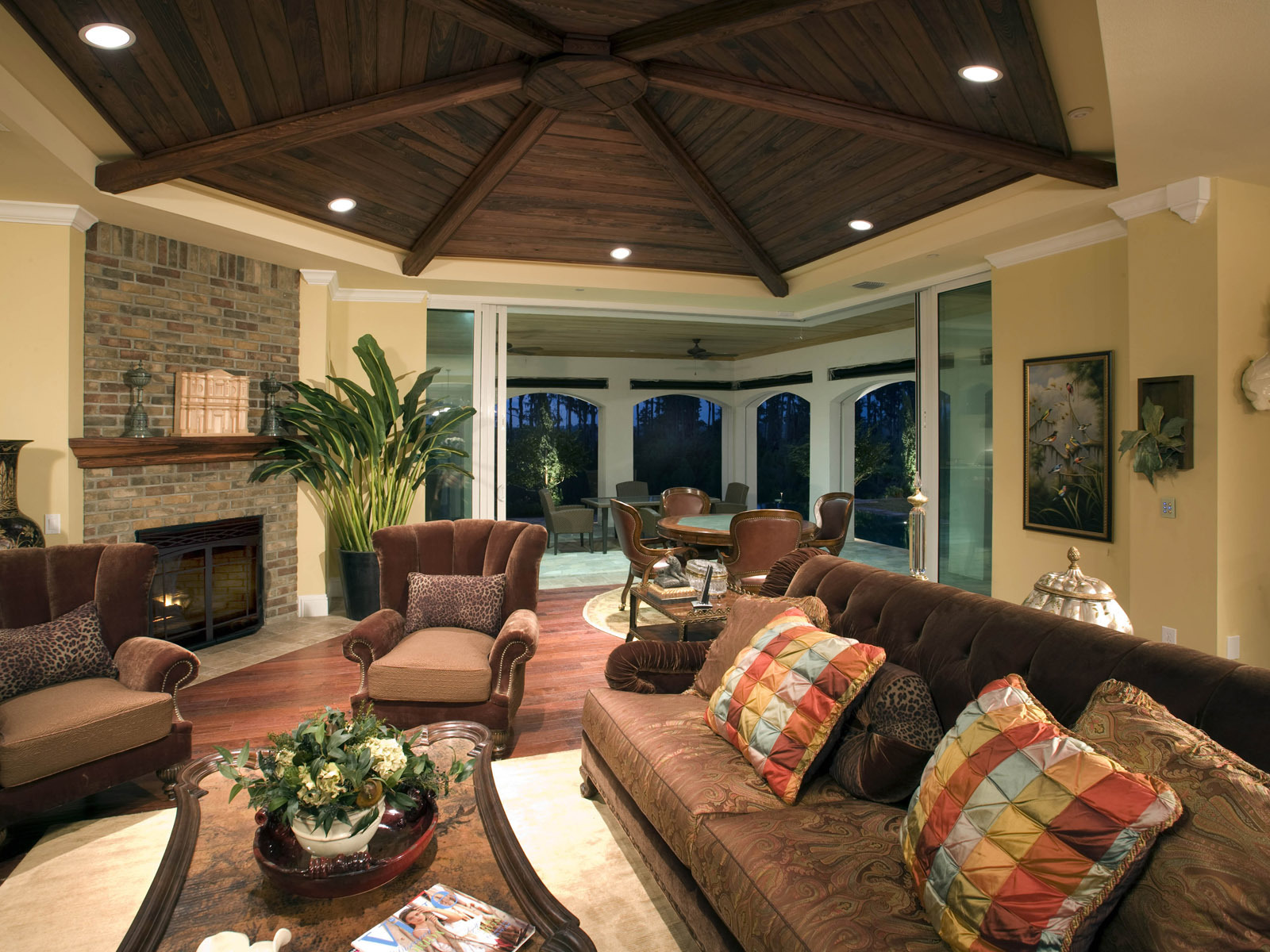 Деревянные потолки