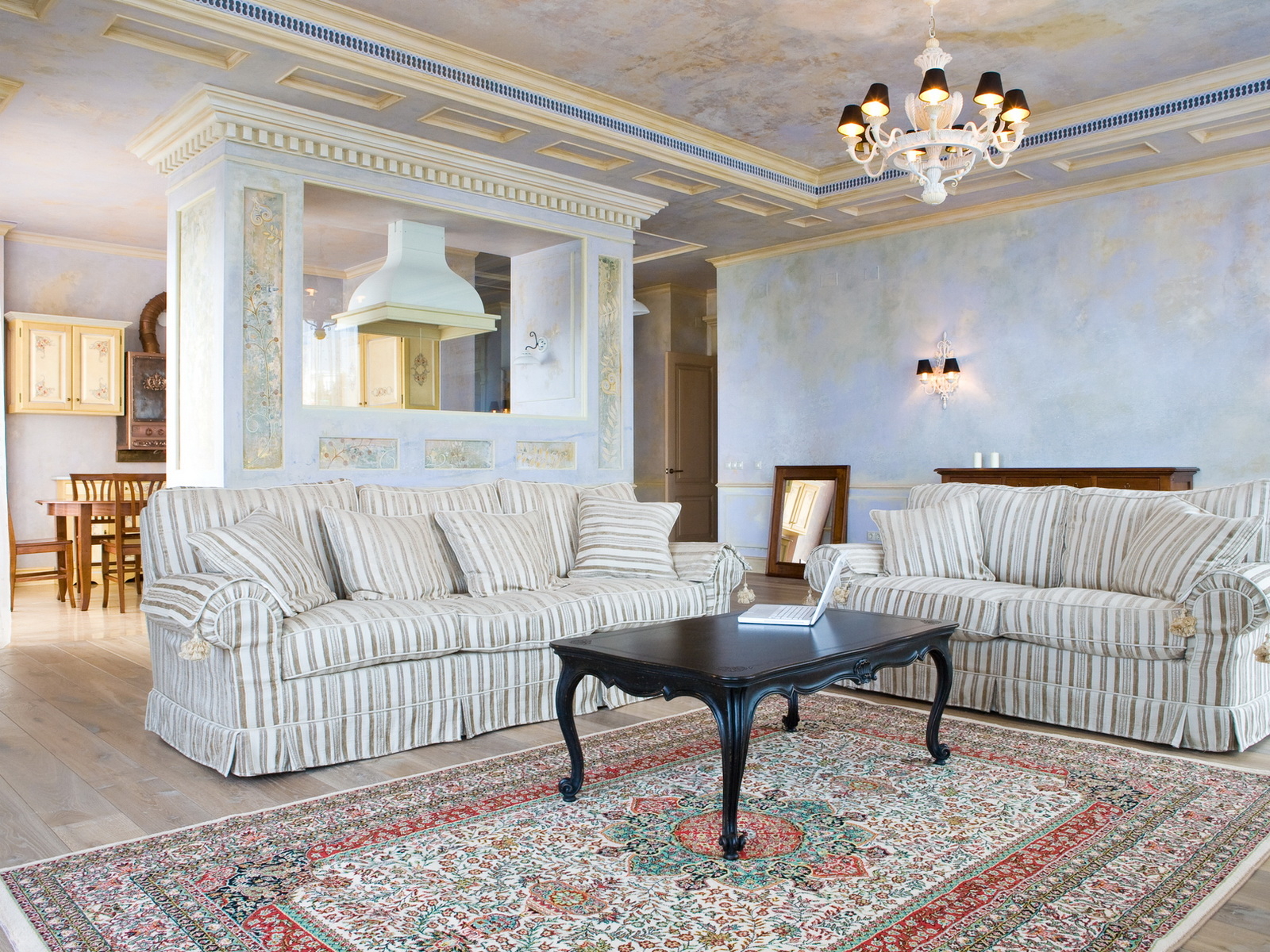 Классический интерьер комнаты