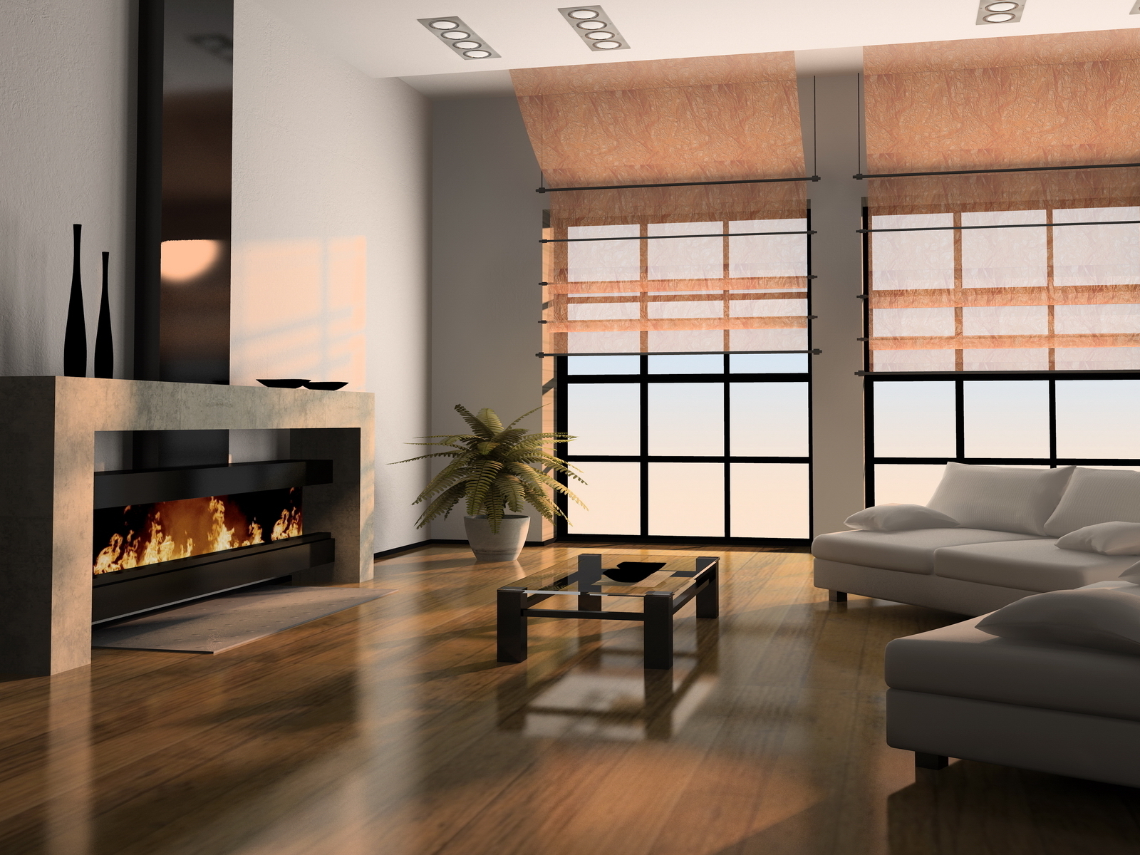 Декоративный камин