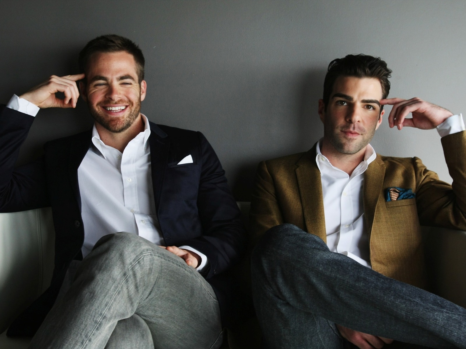 Крис Пайн и Закари Куинто (Chris Pine and Zachary Quinto)