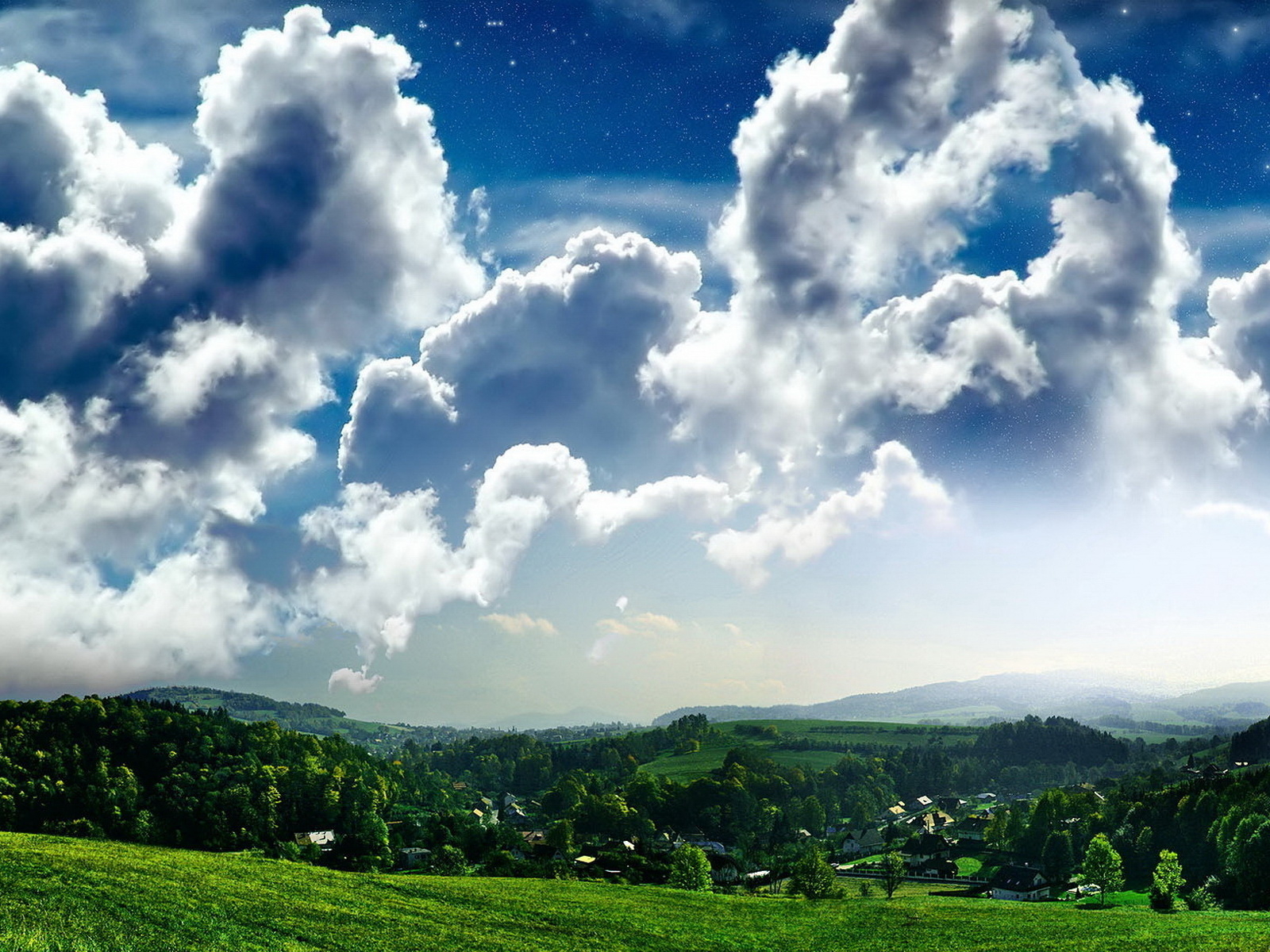 Красивое небо