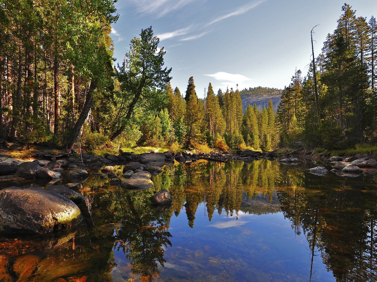 Маленькое лесное озеро