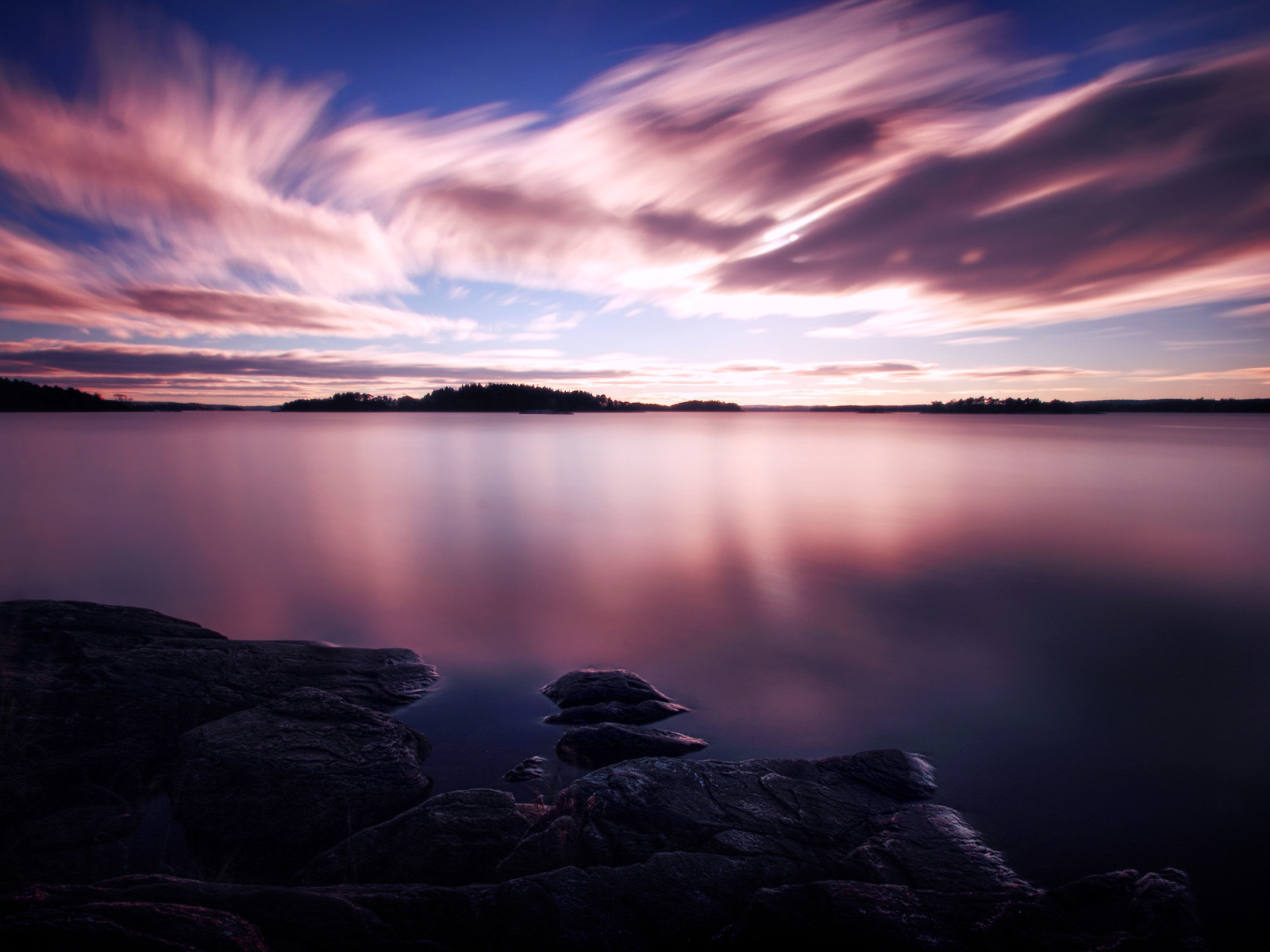 Красивый закат