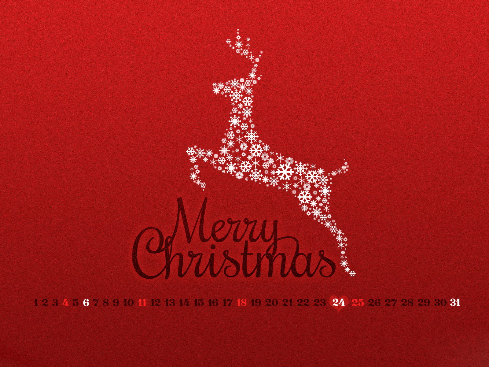 Календарь на декабрь