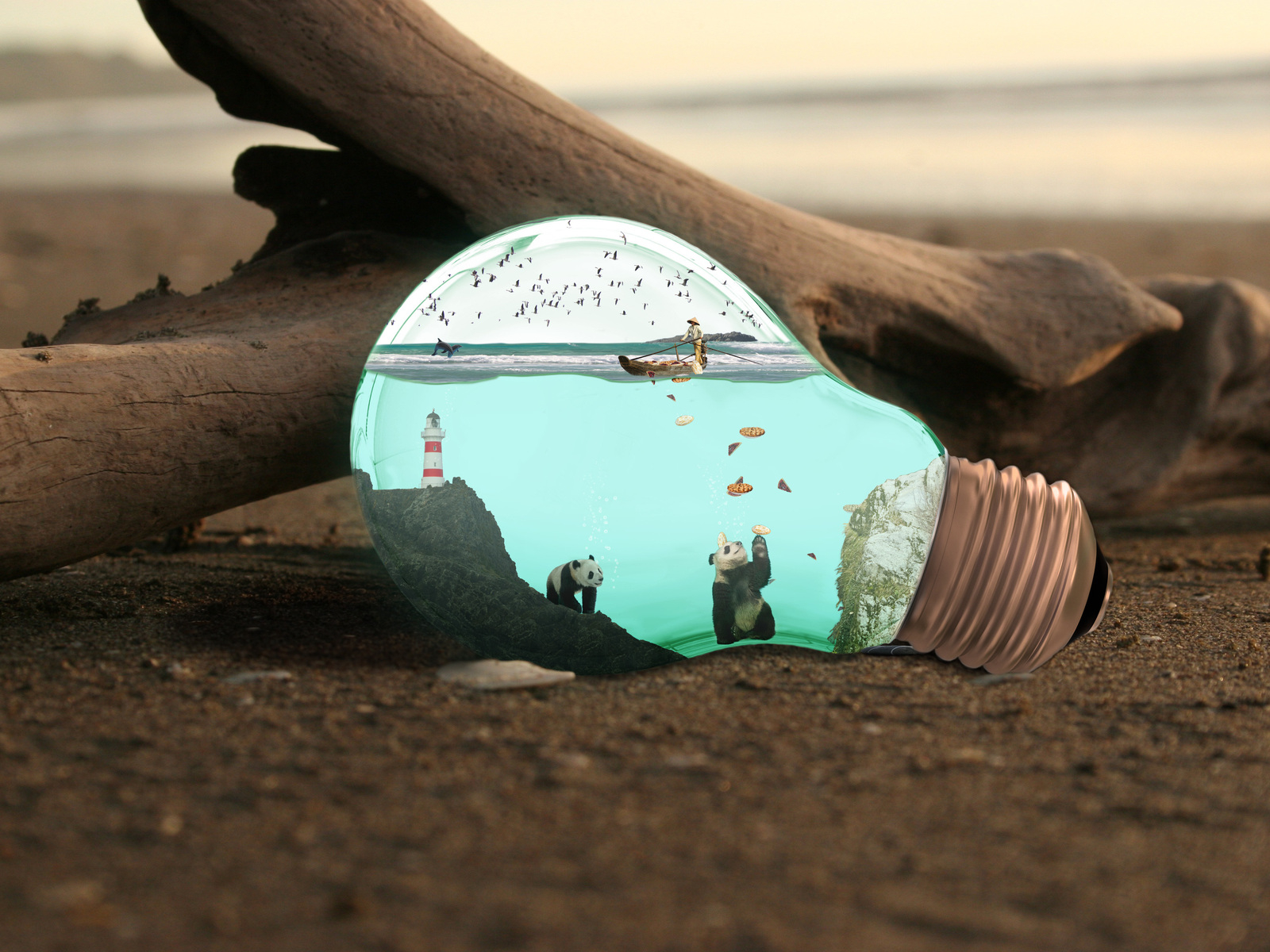 Необычная лампочка