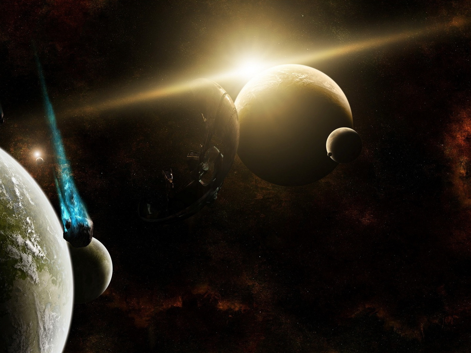 Среди планет