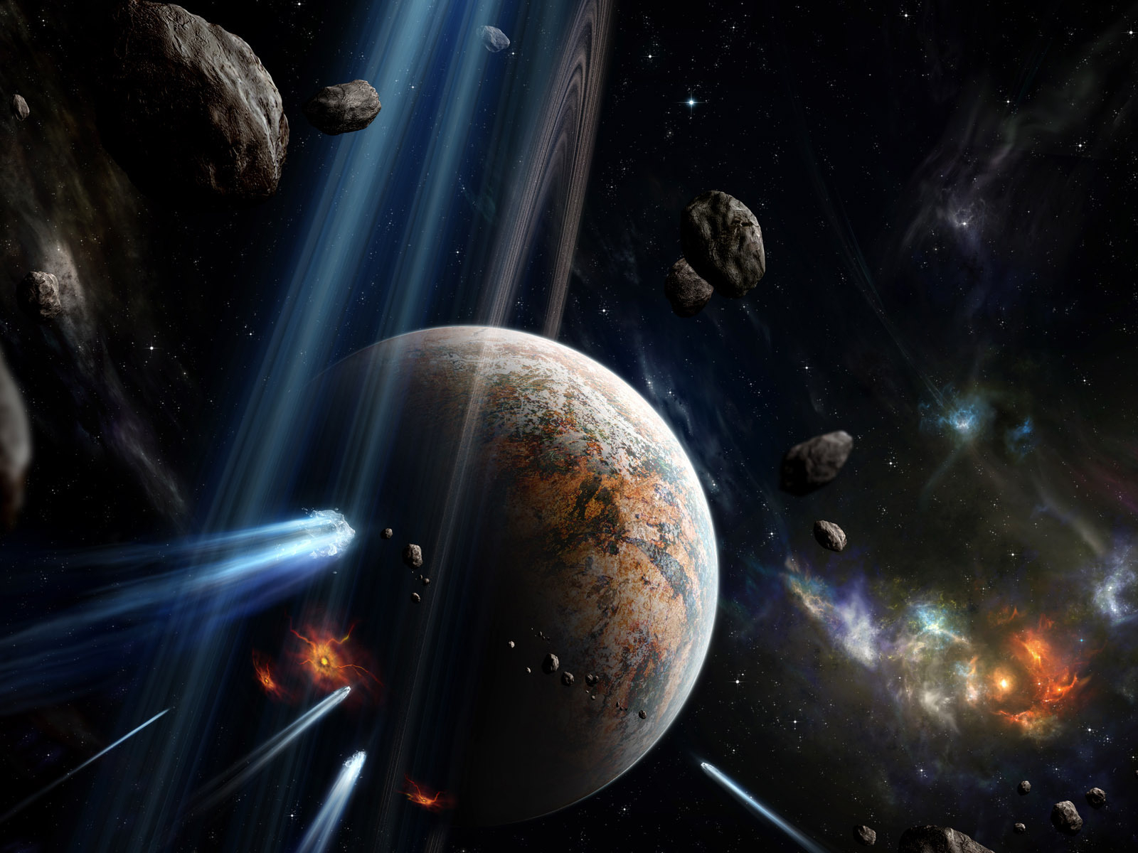 Астероиды и звезды