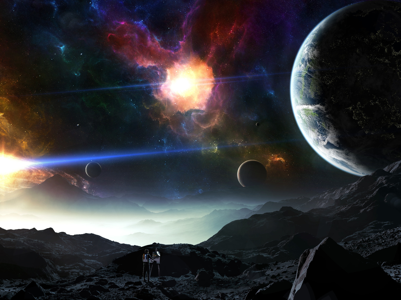 Космический художник